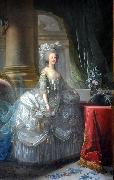 eisabeth Vige-Lebrun Queen of France painting